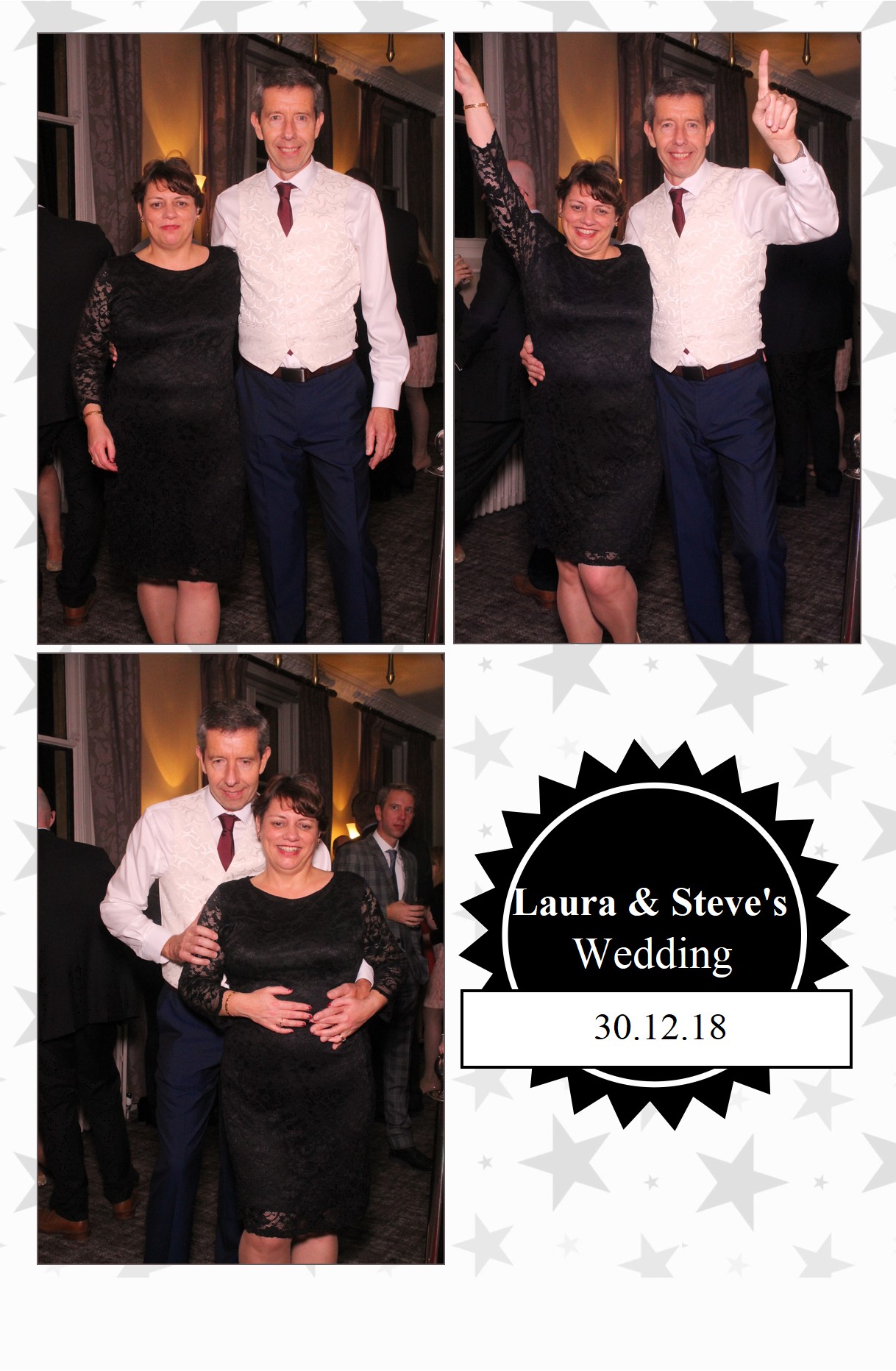 Steve and Laura's Wedding 2018 | View more photos from the event at gallery.myfunphotobooth.com/u/My-Fun-Photo-Booth/Steve-and-Lauras-Wedding-2018